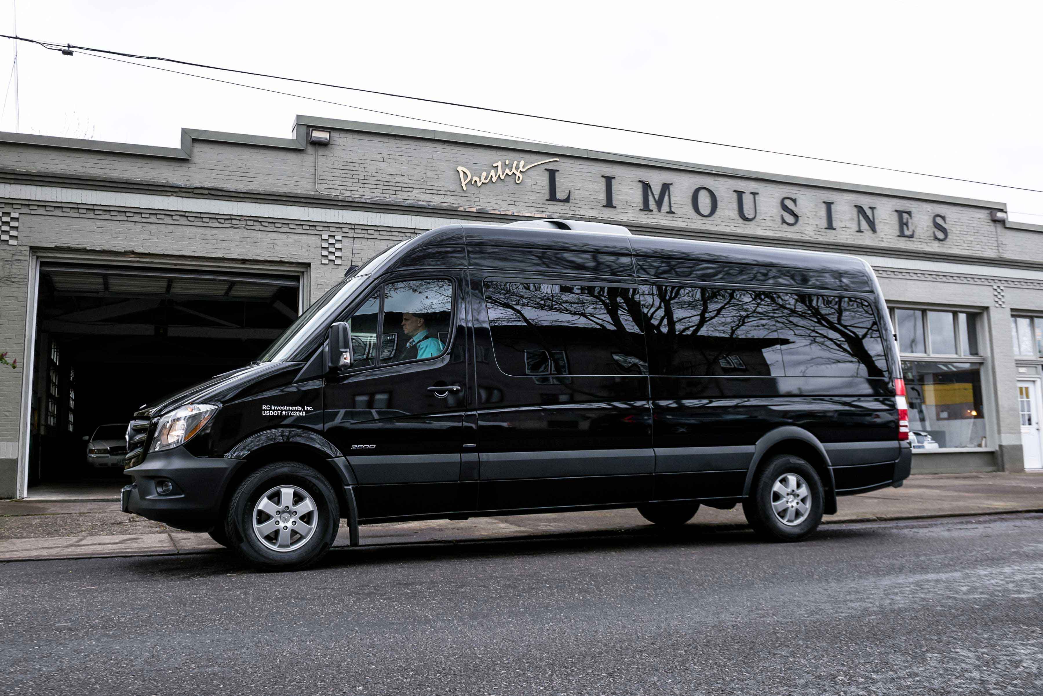 Travel In Luxury With A Mercedes Sprinter Van Prestige Limousines
