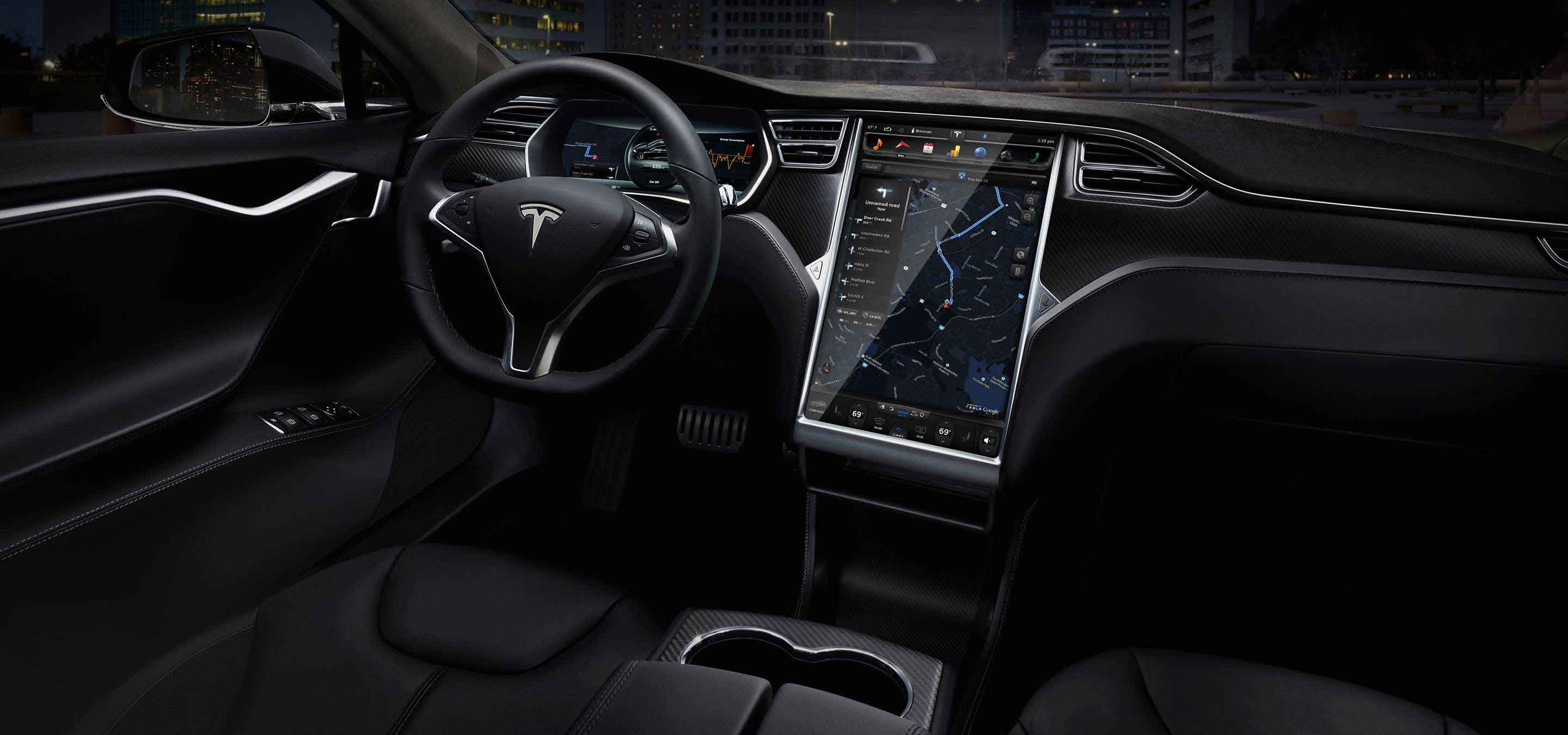Tesla Model S Electric Luxury Sedan - Prestige Limousines